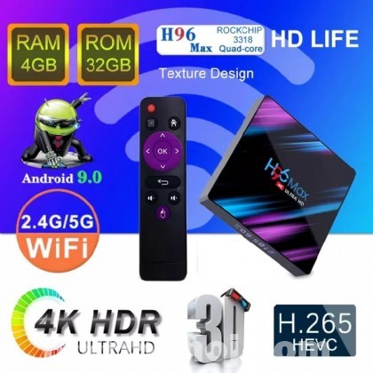 H96 Max 4GB RAM 32GB ROM Android TV Box